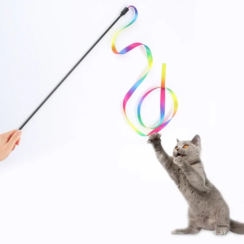 Ribbon Cat Teaser Wand