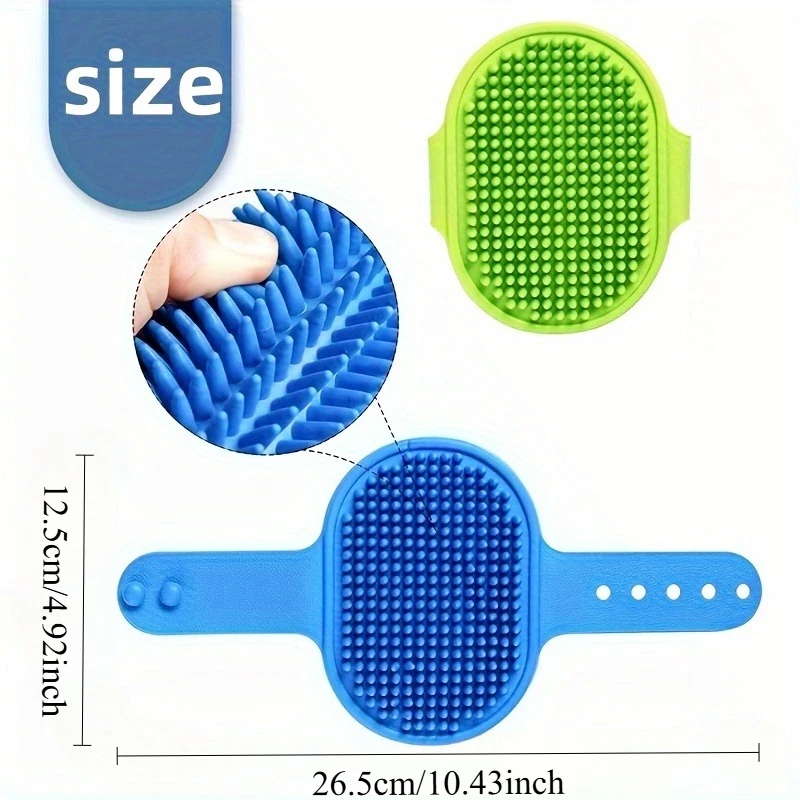 Silicone Pet Bath Brush - Image 3