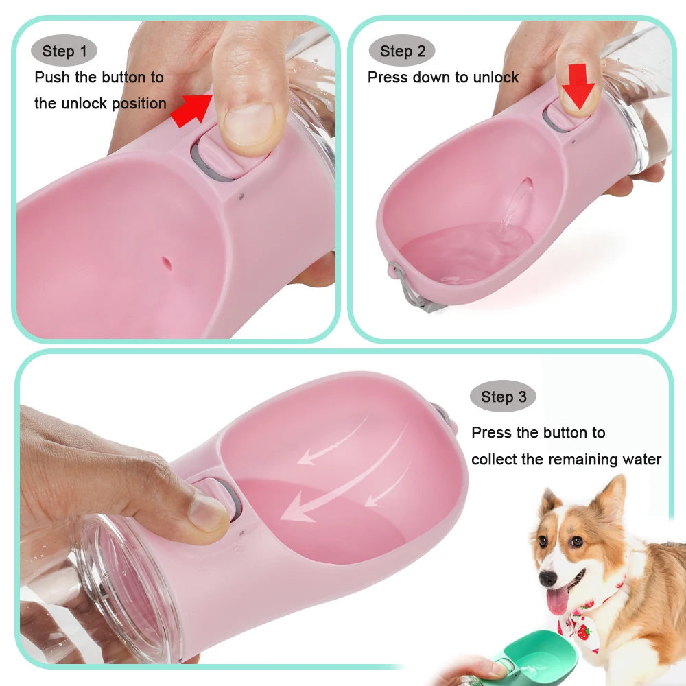 Portable Dog Water Bottle - Image 3