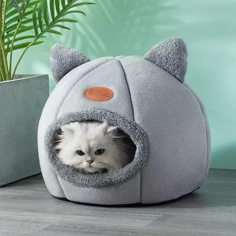 Enclosed Cat Cave Bed - Image 2