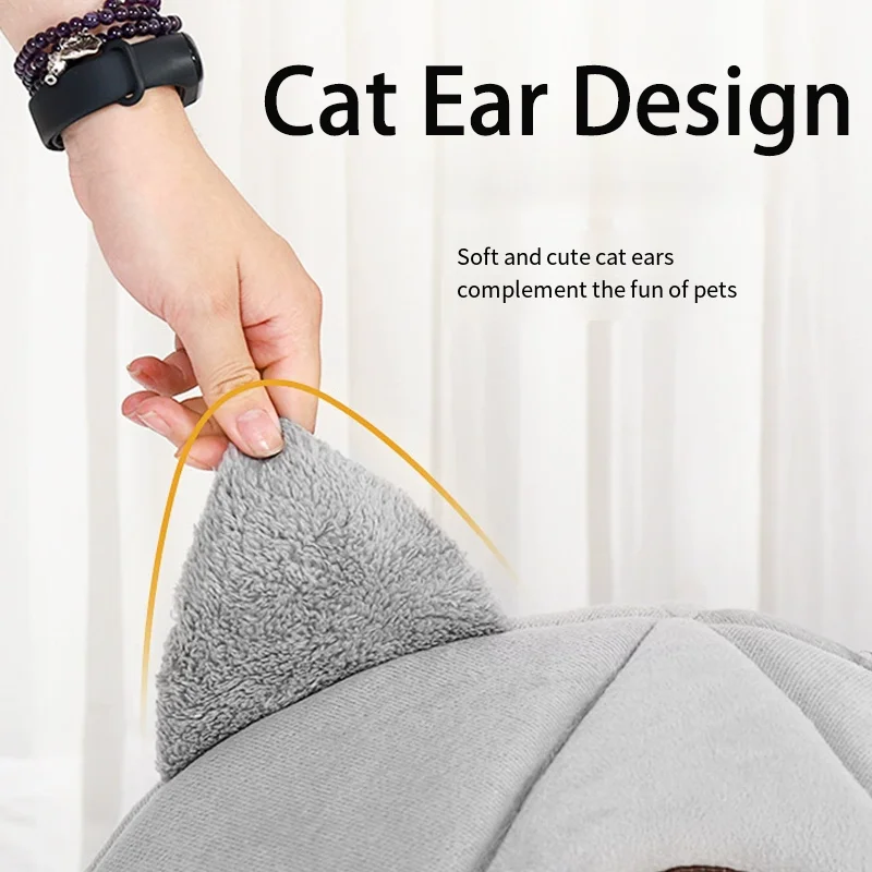 Enclosed Cat Cave Bed - Image 5