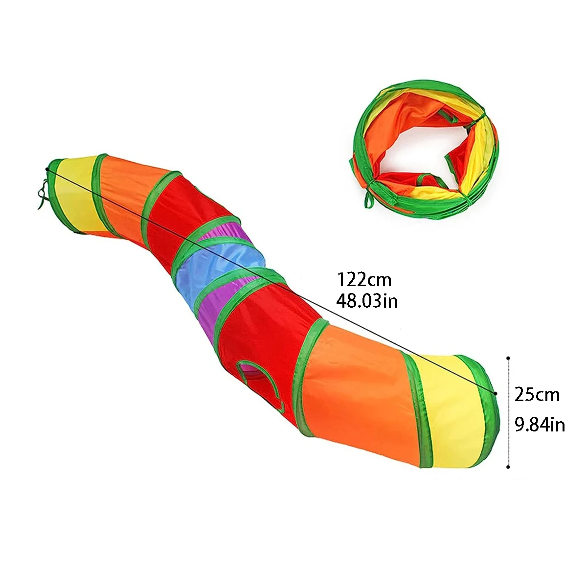 Collapsible Cat Play Tunnel - Image 2