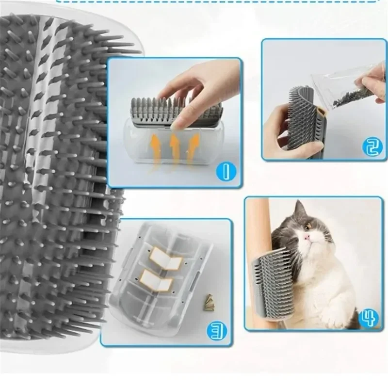 Cat Corner Grooming Brush - Image 3